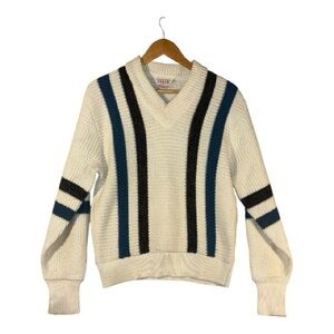 Vintage Mens Richman Brothers Orlon Acrylic Knit Skiing Winter Sweater Medium